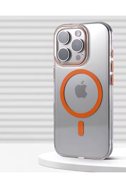 KILIF HOUSE Iphone 15 Plus Uyumlu Lens Hediyeli İnce Sararmaz Mika Magsafe Kılıf