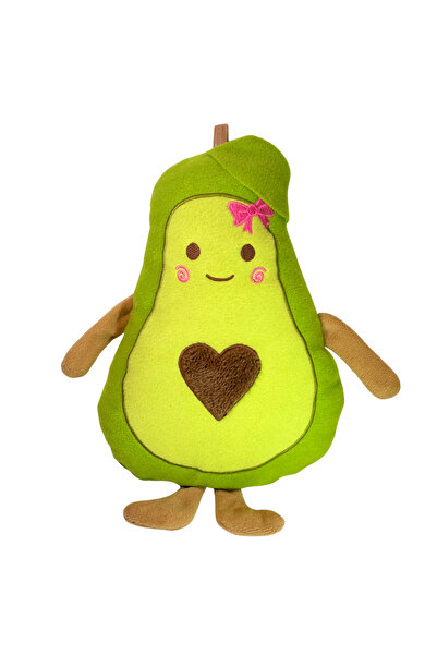 WOODROFFE Sevimli Kalpli Avokado Peluş Yastık & Uyku Arkadaşı Yastık & Oyunca...