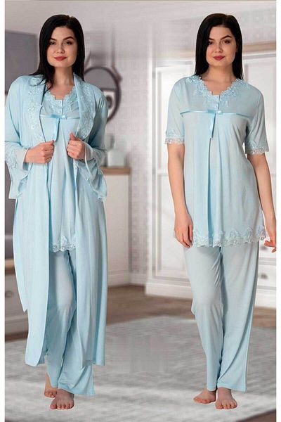by İGP Set pijama de maternitate cu halat