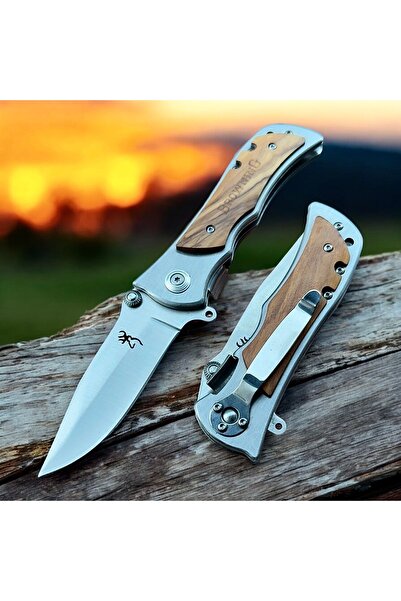 John Connely Paslanmaz Çelik Kamp Outdoor Çakı - 21 Cm