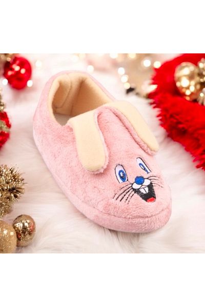 JOJO KIDS παιδικές παντόφλες χαρακτήρων κουνελιών, παπούτσια για το σπίτι, παντόφλες νηπιαγωγείου, παπούτσια νηπιαγωγείου