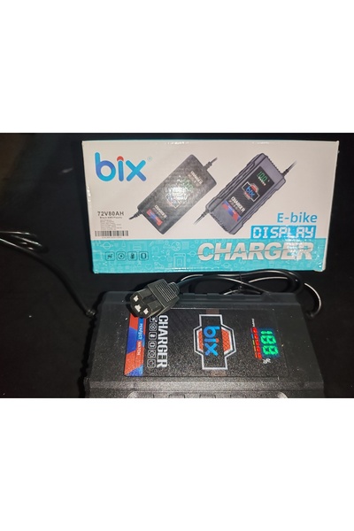 Bix Zr4 şarz aleti 72volt 20 Ah tam otomatik
