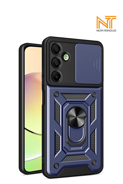 Nezih Case Samsung Galaxy A16 Uyumlu Magnetik Standlı Kamera Korumalı Sürgülü...