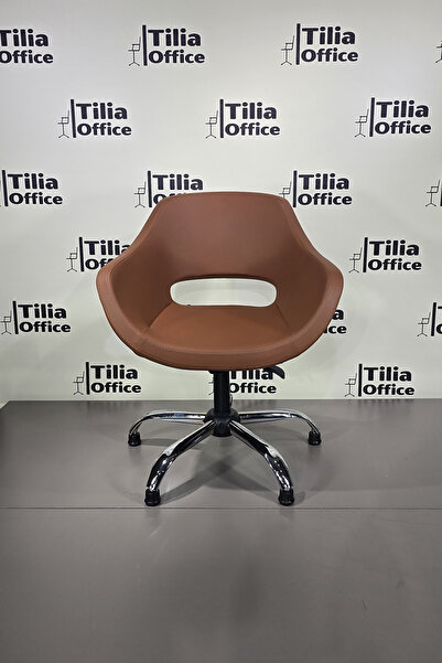 Tilia Monaco Çalışma Kesim Kuaför Koltuğu Yonca Sabit Krom Ayak