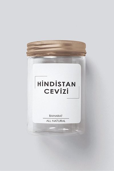 HEDİYENE BAK Set de 56 de etichete autocolante pentru borcan de condimente