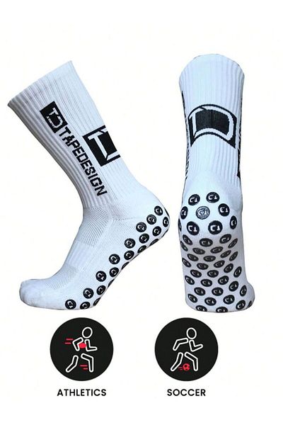 XPUPPETWEAR Pro Football Tapedesign - Αντιολισθητική πετσέτα σιλικόνης και κάλτσα αγώνα χωρίς ραφή