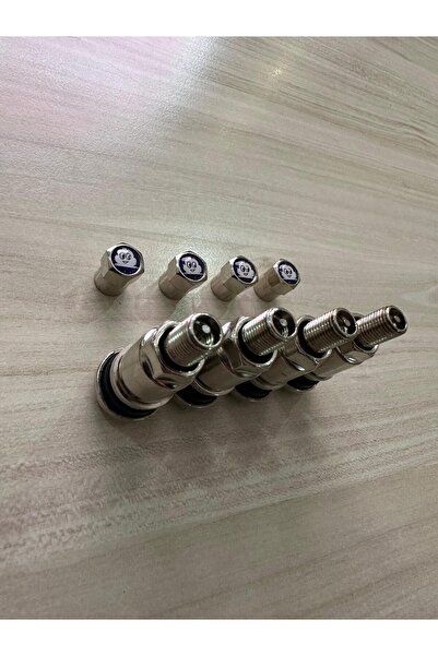 Michelin 4'lü Çelik Sibop Seti Orijinal Paslanmaz Çelik