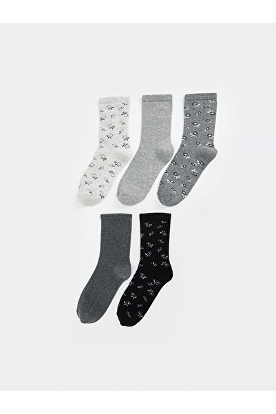 LC Waikiki Patterned Women's Ankle Socks 5 Pack