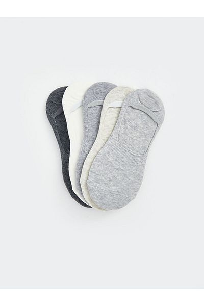 LC Waikiki New Season Women's Flat Ballerina Socks 5 Pack - S55798Z8