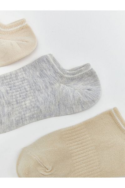 LC Waikiki Lcw Dream Pink Women's Plain Booties Socks 5 Pack