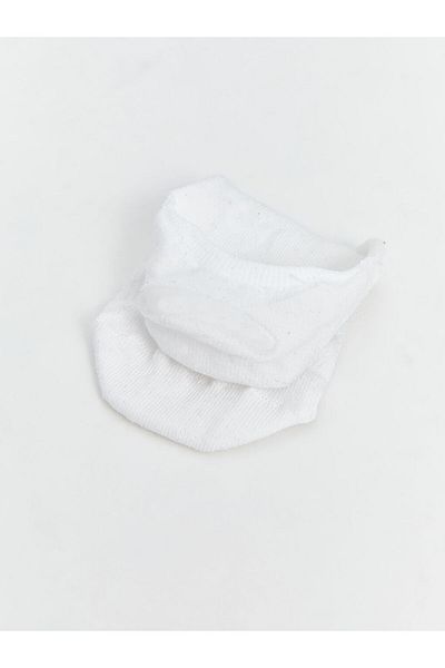 LC Waikiki Lcw Dream White Women's Plain Ballerina Socks 5 Pack