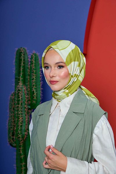 İpekhan Μαλακό κασκόλ Marrakech Collection Παλιό Χρυσό 1207-03