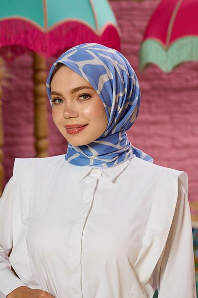 İpekhan Μαλακό κασκόλ Marrakech Collection Lilac 1196-01