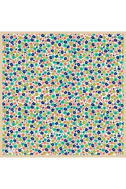 İpekhan Колекція Marrakech М'який шарф темно-синій лосось 1192-12