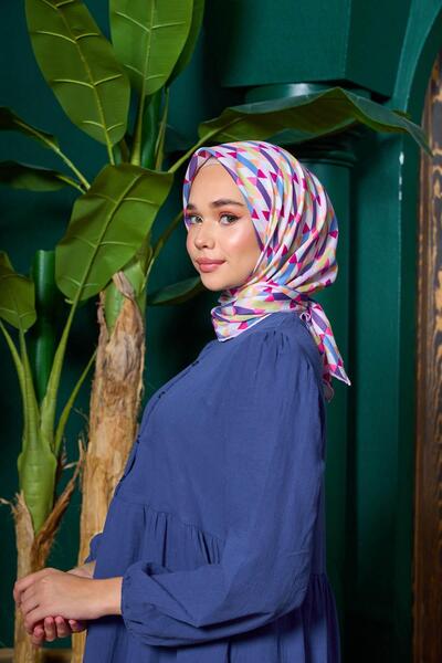 İpekhan Μαλακό κασκόλ Marrakech Collection Purple Orchid 1205-11