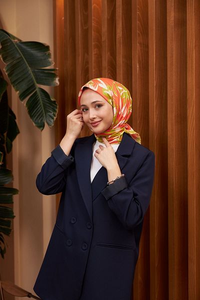 İpekhan Nature Iris Soft Scarf Oil Green 1160-06