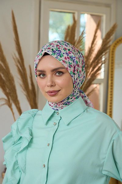 İpekhan Summer Sparkle Collection Μαλακό Κασκόλ Πούδρα Λιλά 1191-02
