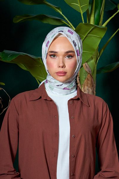 İpekhan Μαλακό κασκόλ Marrakech Collection Pink Mink 1204-04