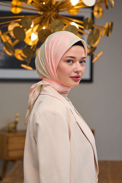 İpekhan Harmony Collection Soft Scarf Powder 1176-16