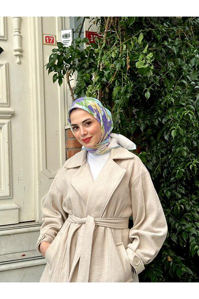 İpekhan Pera Soft Scarf Peach Orange 1148-06