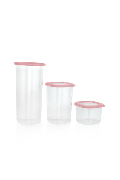 Schafer Hold 3 Storage Container-Pink