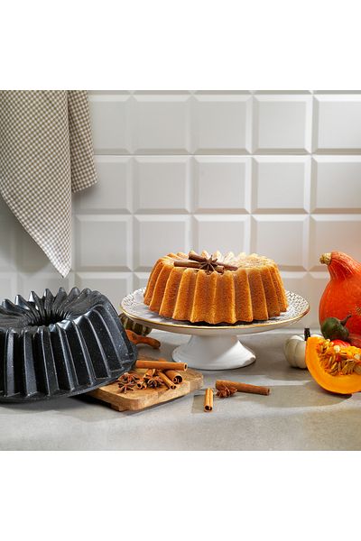 Schafer Black Stone Star Casting Cake Mold 1 Piece-Black