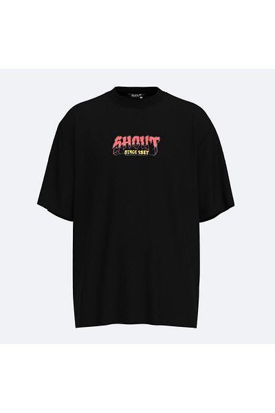 Shout Unisex Oversize'Without We Are Nightmare' T-Shirt