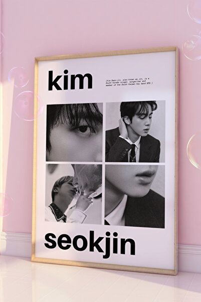 Vinca Prints A3 Bts Posteri Bangtan Posteri Çerçevesiz Yoongi, Taehyung, Jung...