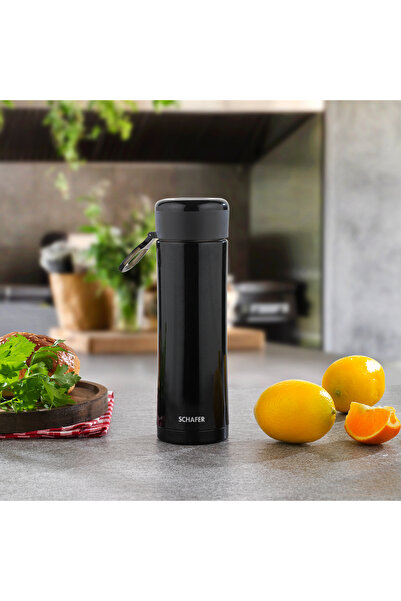 Schafer Iron Man Thermos 420 Ml-Black