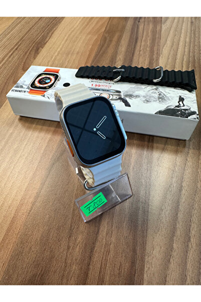 NİRVANA TEKNOLOJİ ELEKTRONİK WATCH800  ULTRA +  AKILLI SAAT TÜM CİHAZLARLA UYUMLU ÇİFT KORDON BLUETOOTHLU TÜRKÇE MENÜ 2025 SÜRÜM