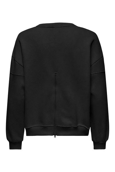 ONLY ONLELLIOT L/S O-NECK ZIP SWT