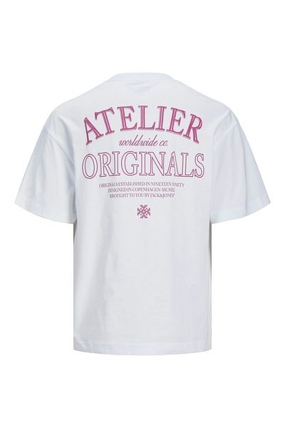 Jack & Jones Jwhsantorini Ss Crew Neck Back Tee