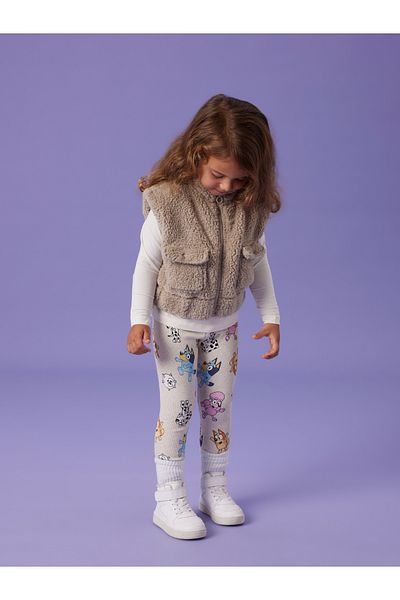 name ıt Nmfnina Bluey Legging - Sky Design