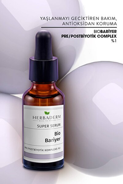 Herbaderm Aydınlatıcı, Onarıcı, Yenileyici Pre/postbiyotik Super Serum