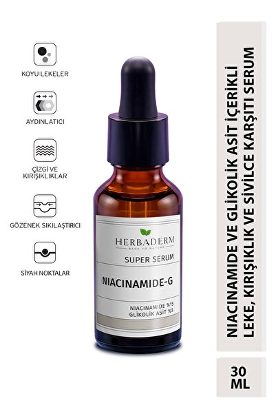 Herbaderm Leke, Sivilce Karşıtı Niacinamide Super Serum
