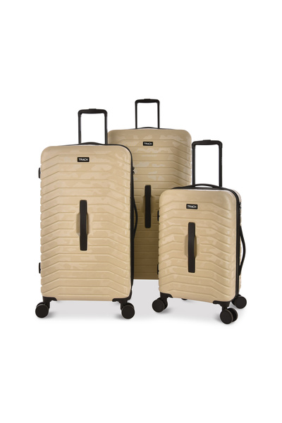 Track Luggage Set 3Pcs ABS Trunk Trolley Travel Bag L23058/3P