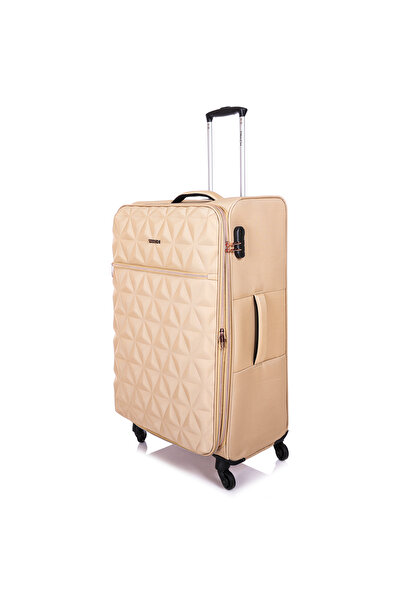 Track Travel Bag 3Pcs Set Soft Luggage Trolley LG004-3P