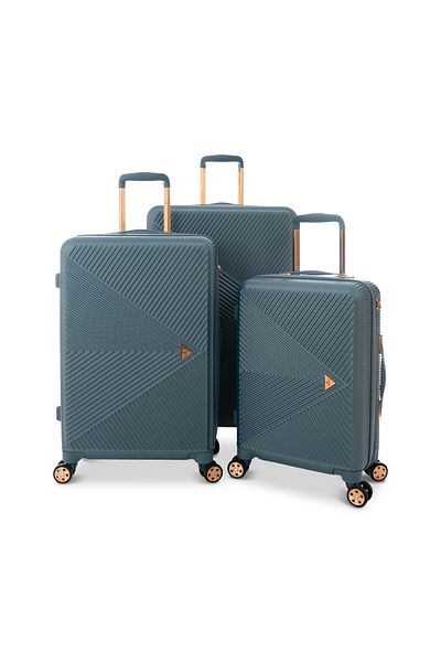 Track حقيبة سفر مكونة من 3 قطع من أمتعة ABS الصلبة بعجلات HK204-3P