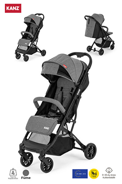 Kanz E-go Kabin Boy Bebek Arabası Fume