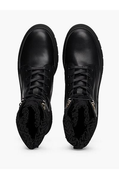 Tommy Hilfiger Cleated Lace-Up Lthr Mix Mono Tl
