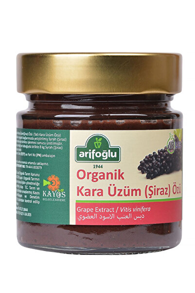 Arifoğlu Organik Kara Üzüm Özü 300g