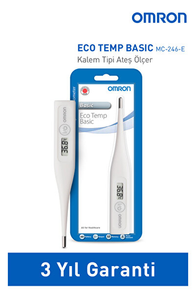 Omron Eco Temp Basic, Suya Dayanıklı Beden Tipi Ateş Ölçer