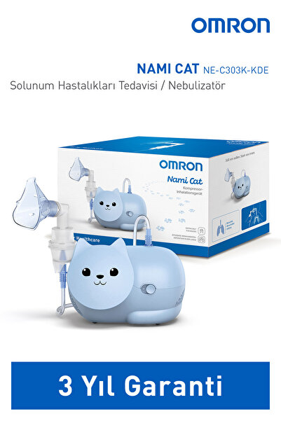 Omron Nami Cat, Çocuklara Uygun Sevimli Nebulizatör NE-C303K-KDE
