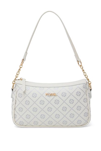 Fossil حقيبة كتف نسائية بيضاء 05FS22Y277