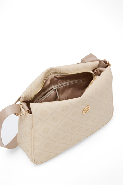 Fossil Geantă de umăr încrucișată de damă bej 05FO25Y5033