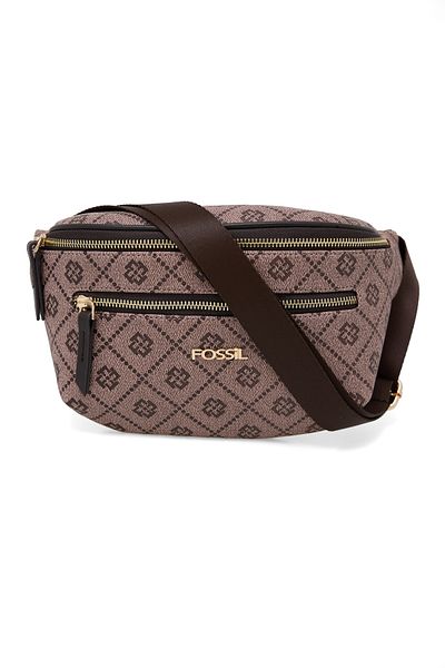 Fossil Geantă de talie pentru femei Tram Powder 05FS22Y282