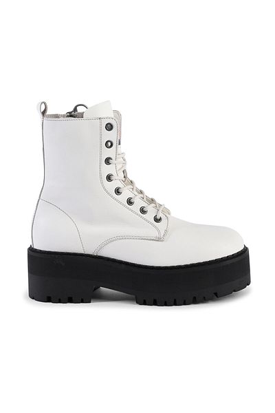 Tommy Hilfiger TJW ferde cipzáras csizma - YA6 PP W5G