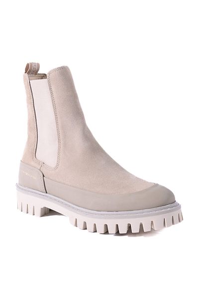 Tommy Hilfiger Γυναικείες Μπότες Suede Beige Fw0fw06538aeg