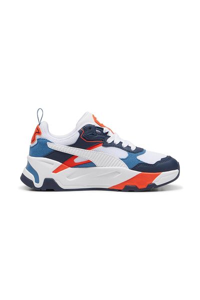 Puma 390838 -15 Puma Trinity Jr Unisex Sneakers Club Navy-White-Redmazing-Blue Horizon