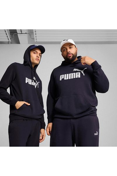 Puma ESS sz 1 logós kapucnis sport pulóver
